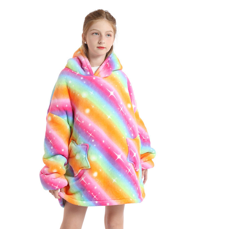 Children Hoodie Blanket