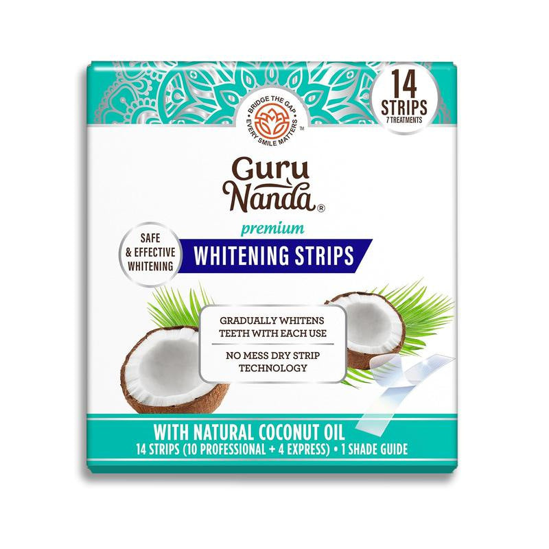 Guru Nanda Coconut Oil Teeth Whitening Strips