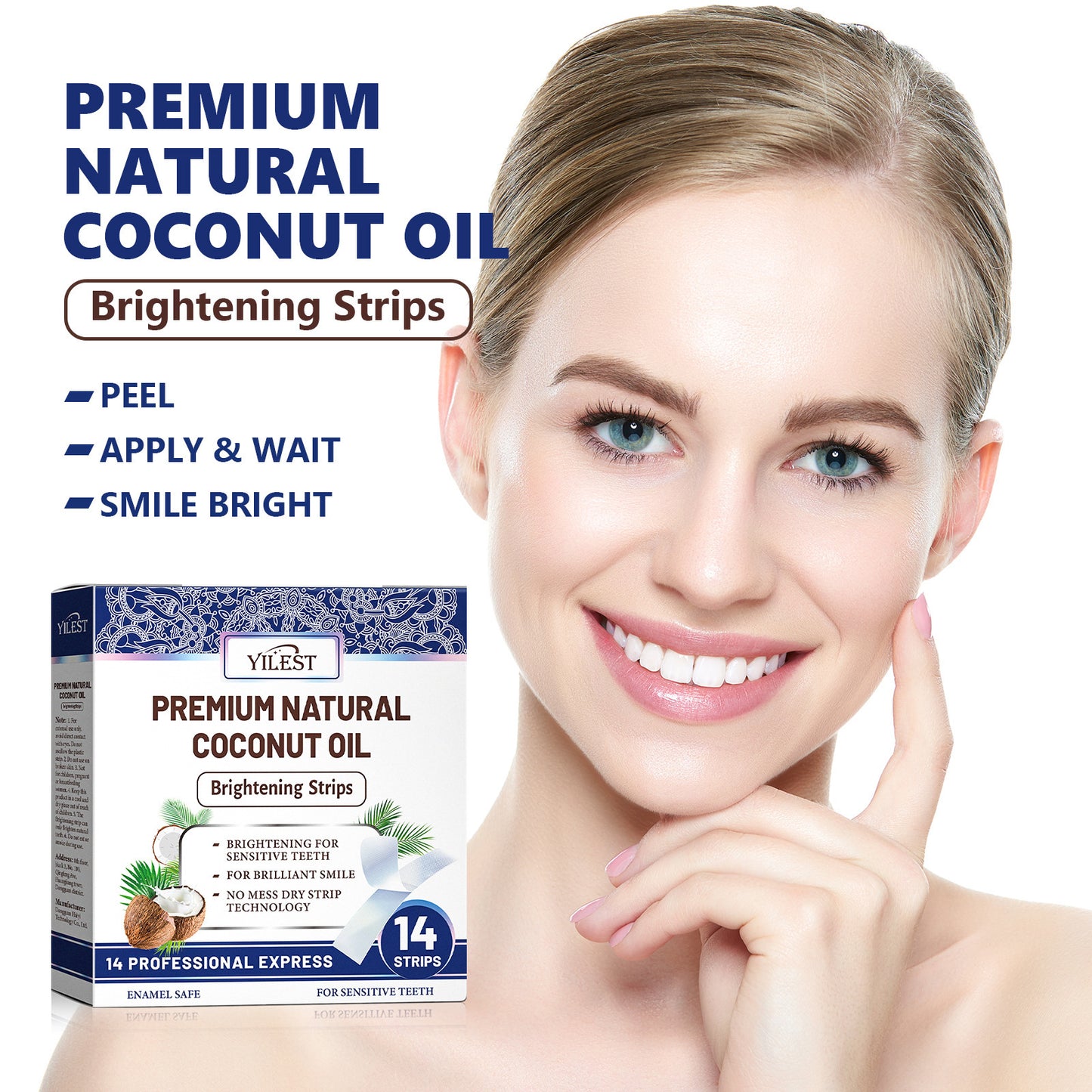 Coconut Teeth Whitening Strips