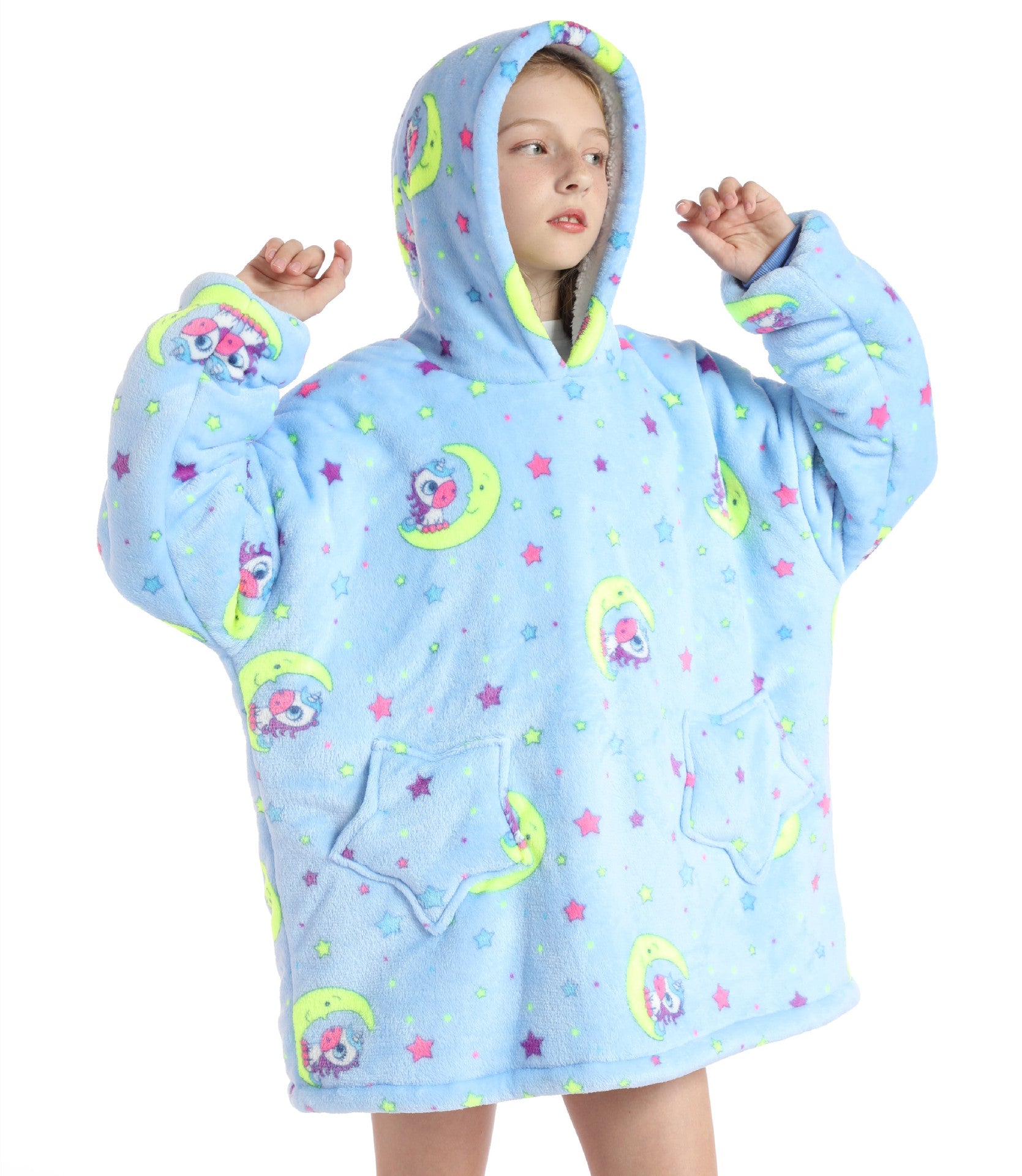 Children Hoodie Blanket